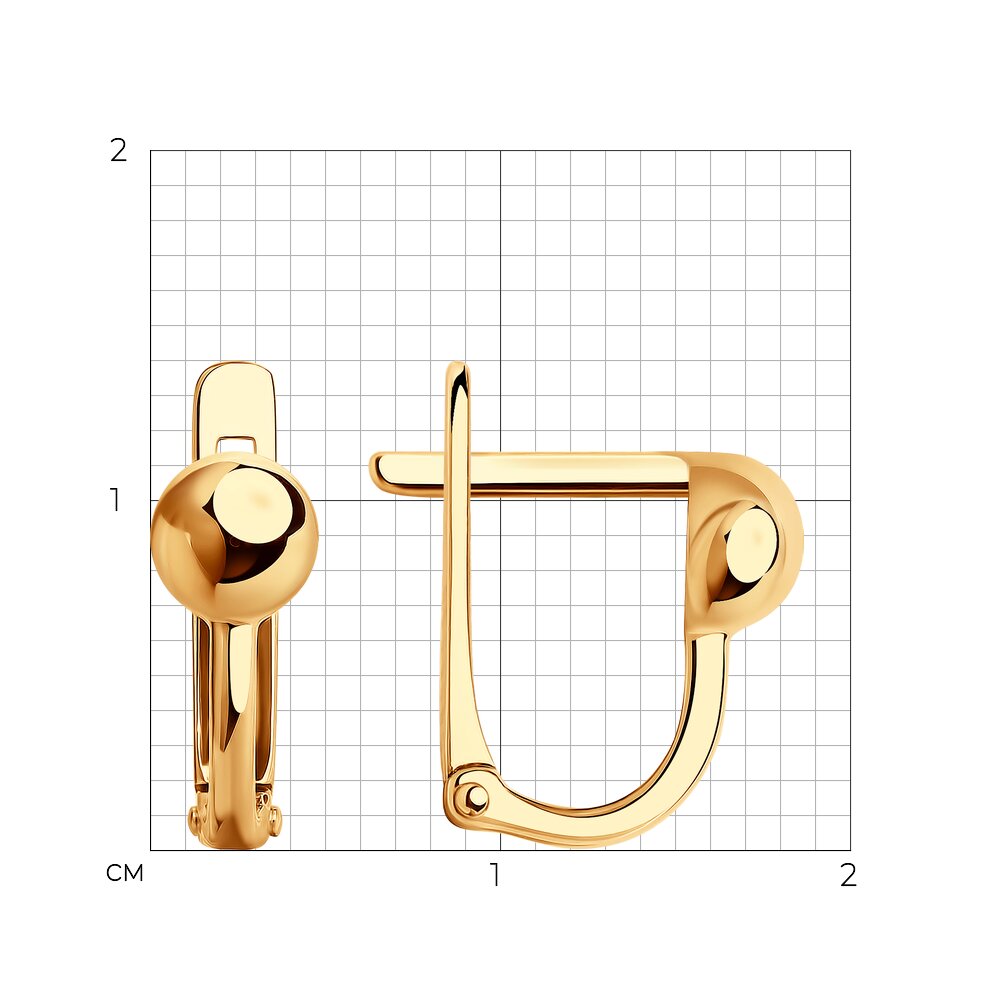 Серьги детские 029038