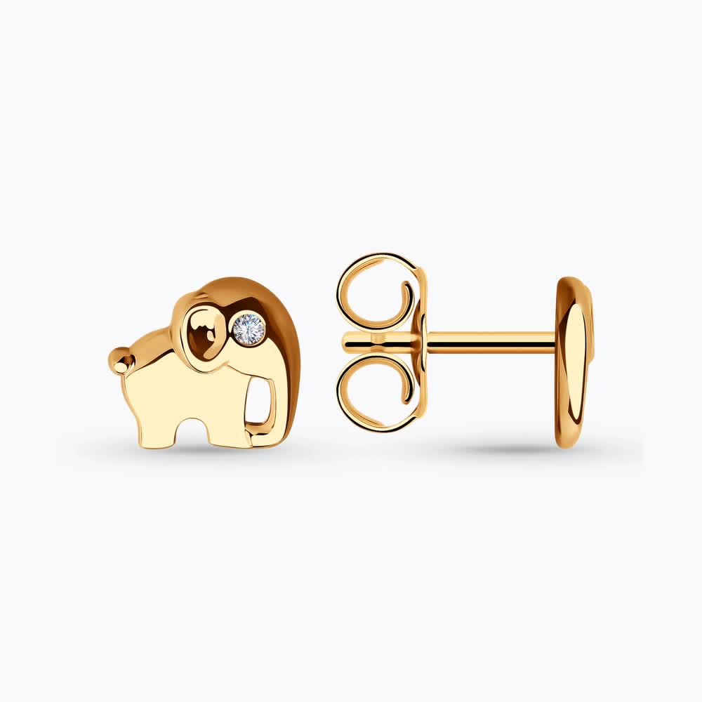 Серьги пусеты 029748