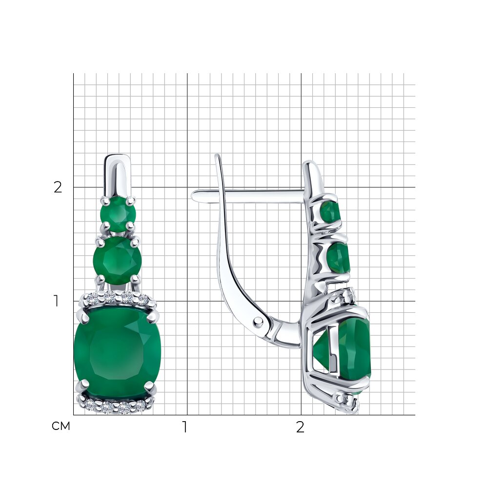 Серьги 92023023