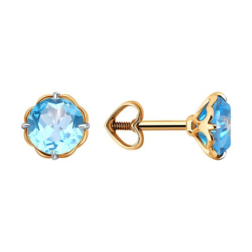 Серьги пусеты 51-322-01766-5