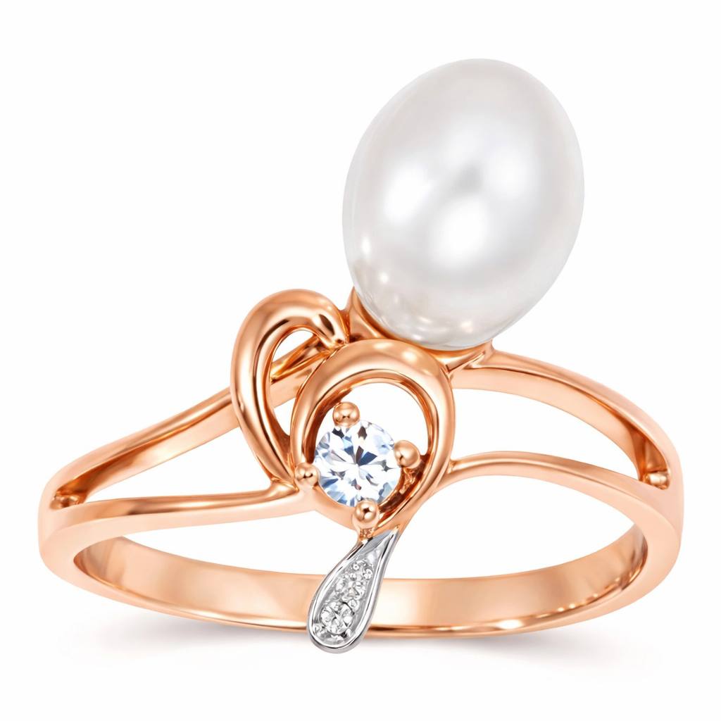 Кольцо 1014471-11150 жемчуг