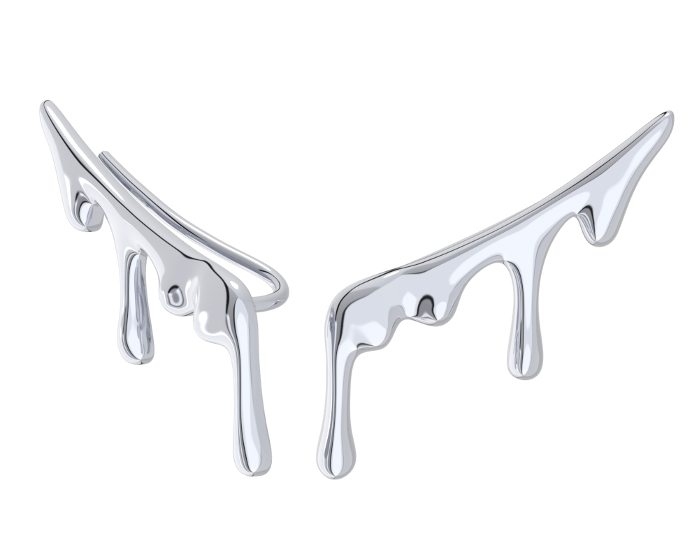 Серьги каффы 0201884-00245