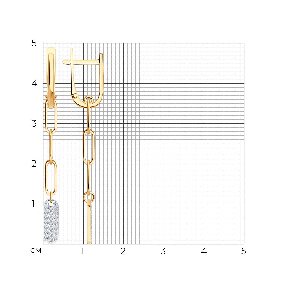 Серьги 0200563