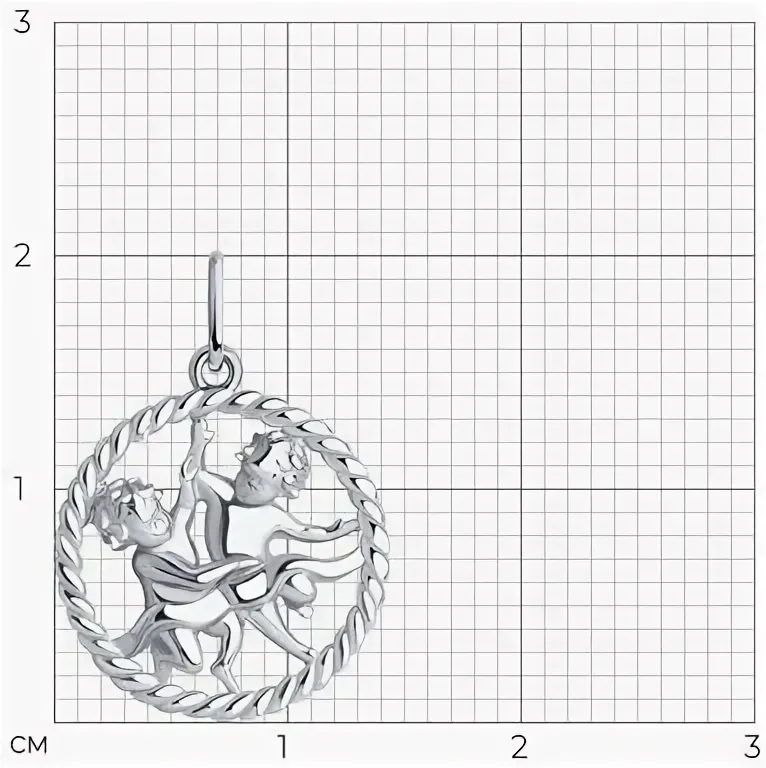 Подвеска 94031855 "Близнецы"