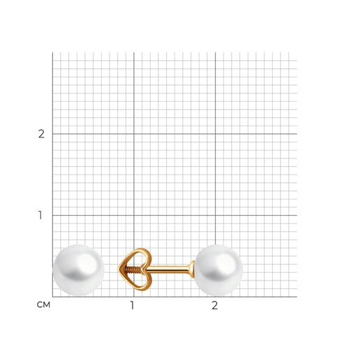 Серьги пусеты 51-322-01839-1