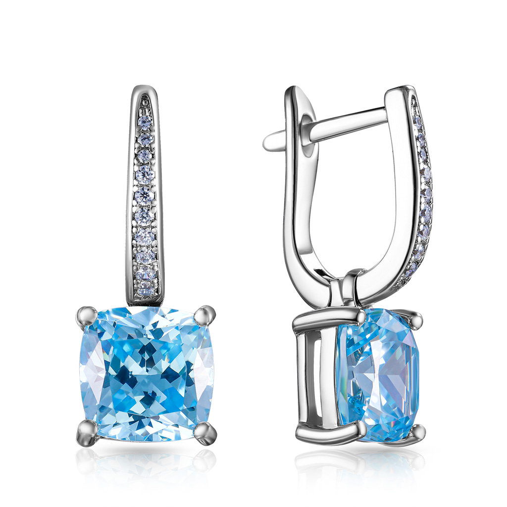 Серьги SS-B1598E-bl