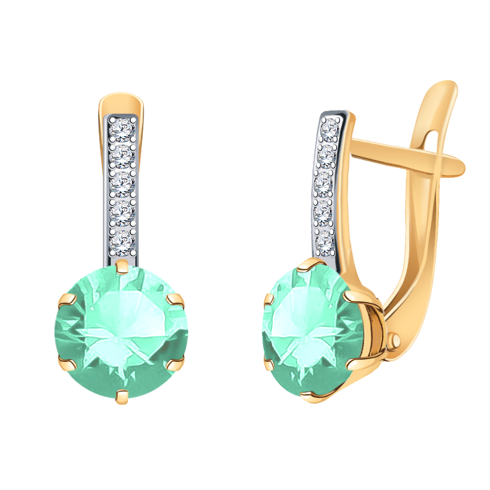 Серьги 90012с-КЗ