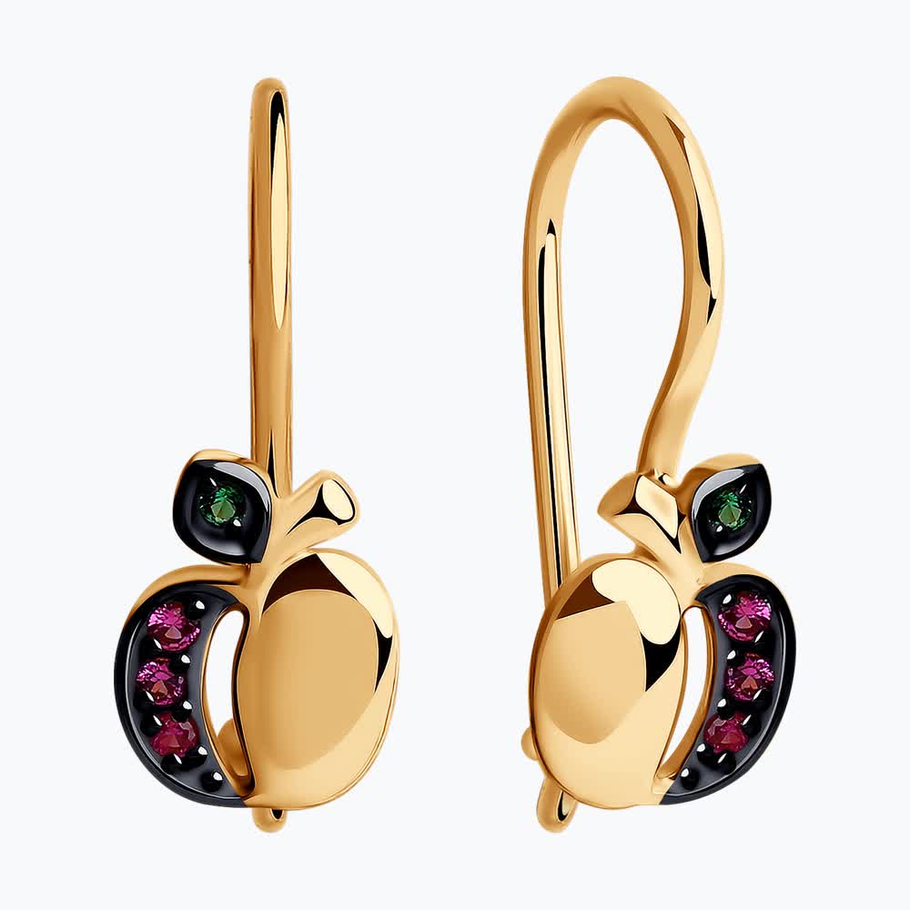 Серьги детские 51-120-00707-1