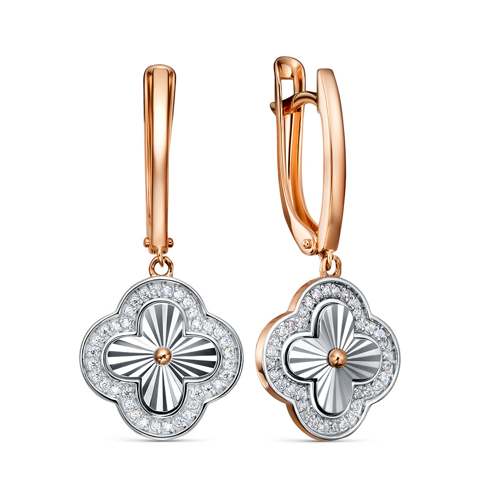 Серьги 5-8782/1-303И1-2КБ