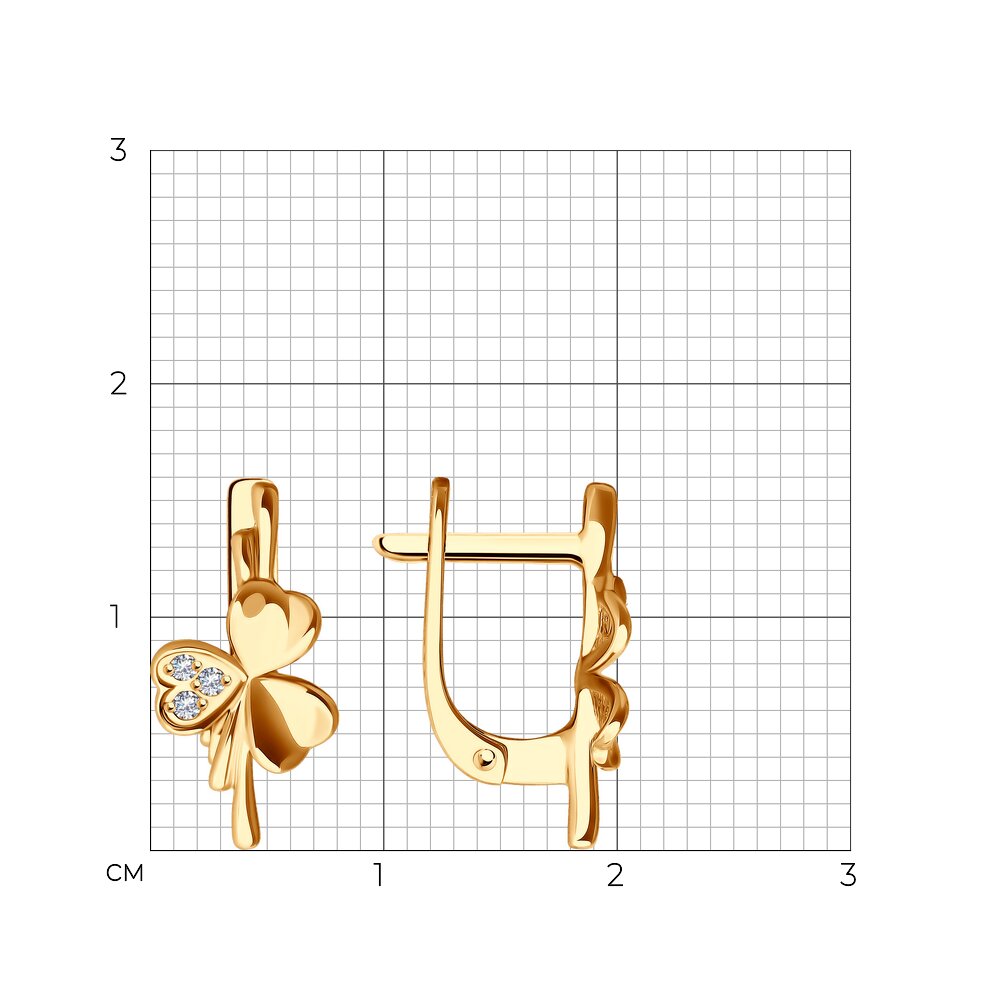 Серьги детские 0200239