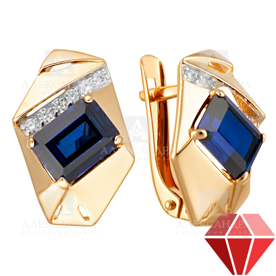 Серьги кл3589а-27-01