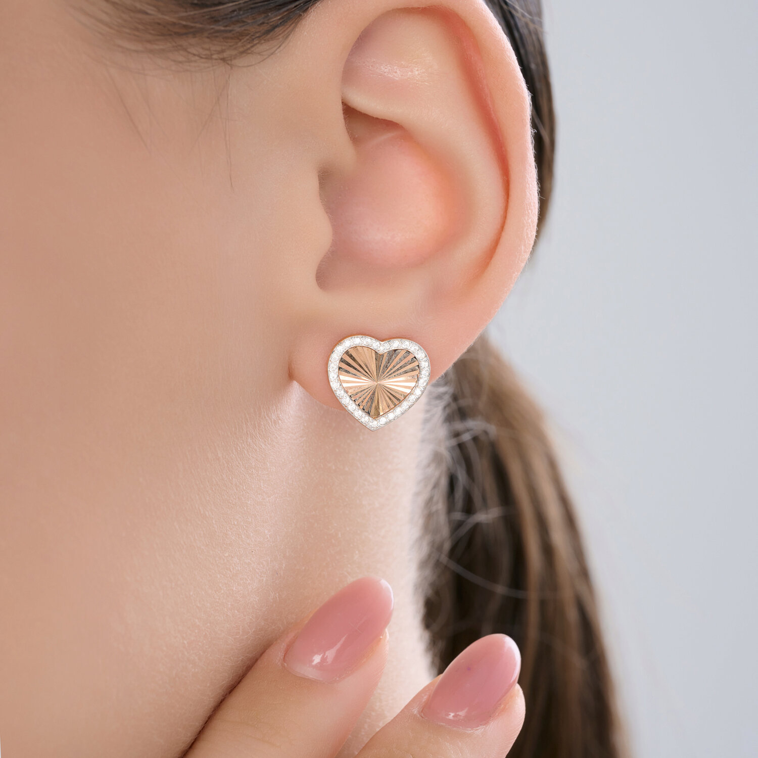 Серьги пусеты 0200731-4