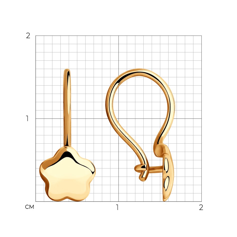 Серьги детские 028568-4