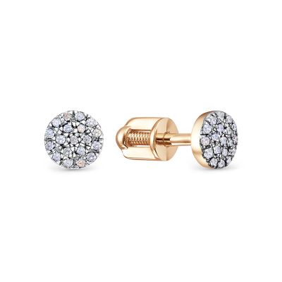 Серьги пусеты 5-5355-103-2К