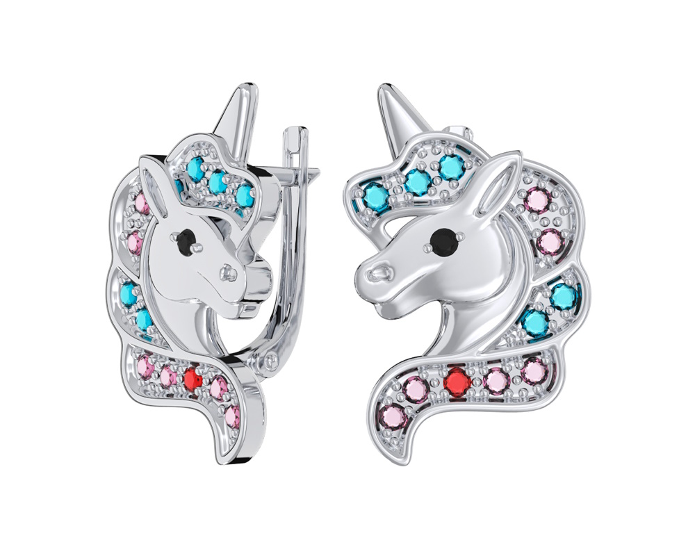 Серьги детские 0201948-00355