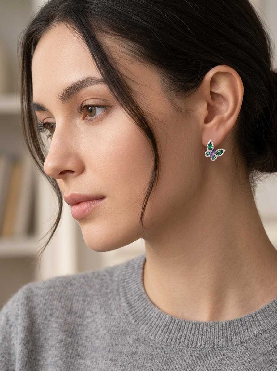 Серьги 22003-256-205-00