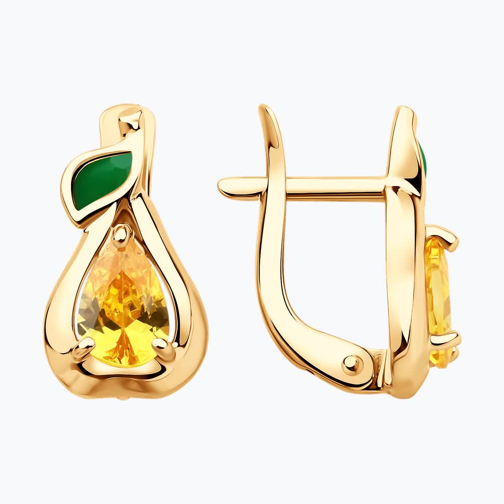 Серьги детские 51-120-02813-1