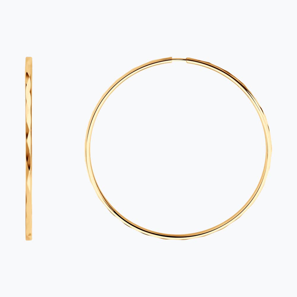 Серьги 140009 d 40 мм