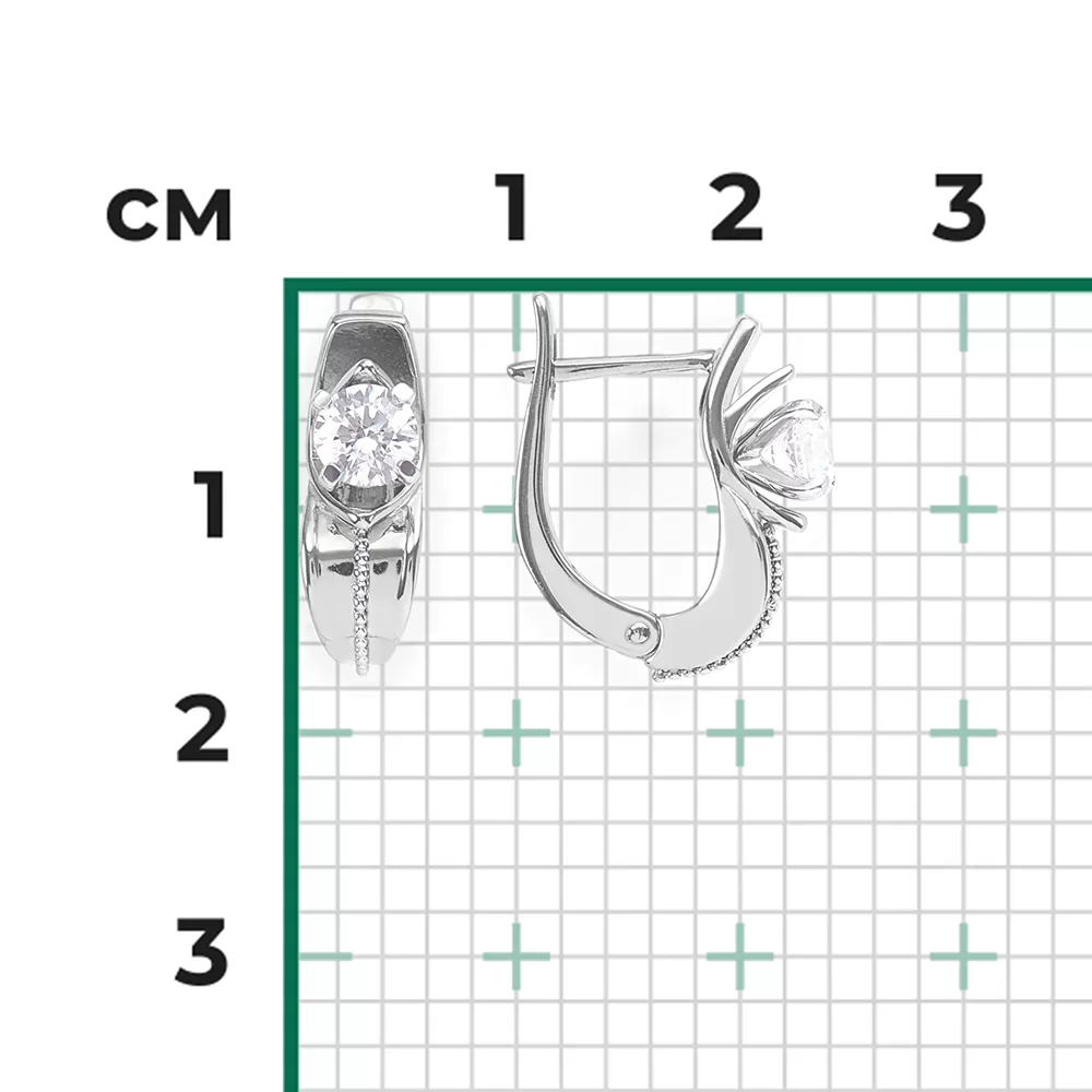 Серьги 02-4283-00-501-1120-38