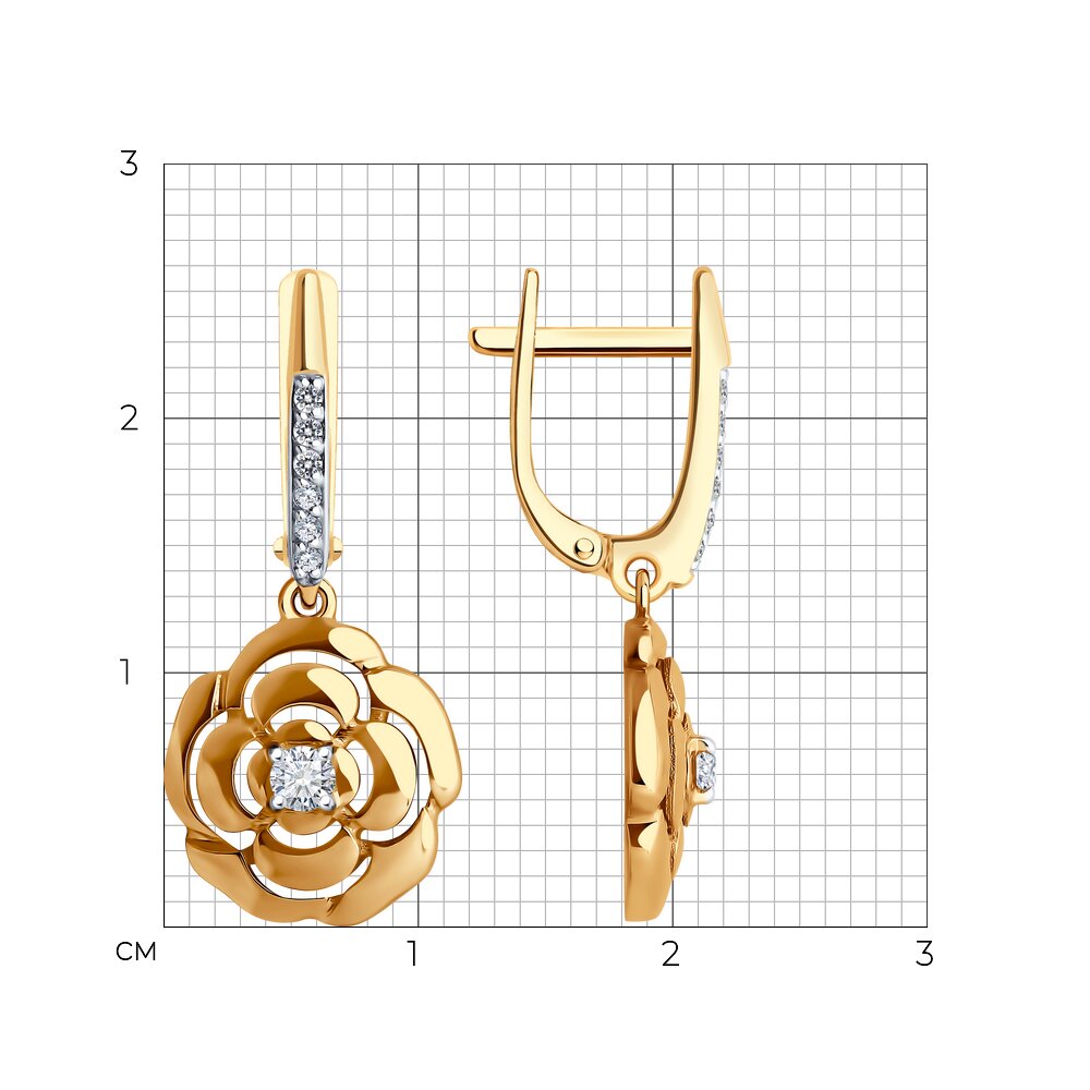 Серьги 0200306