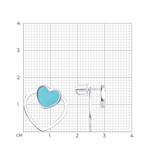 Серьги 94-122-02191-1