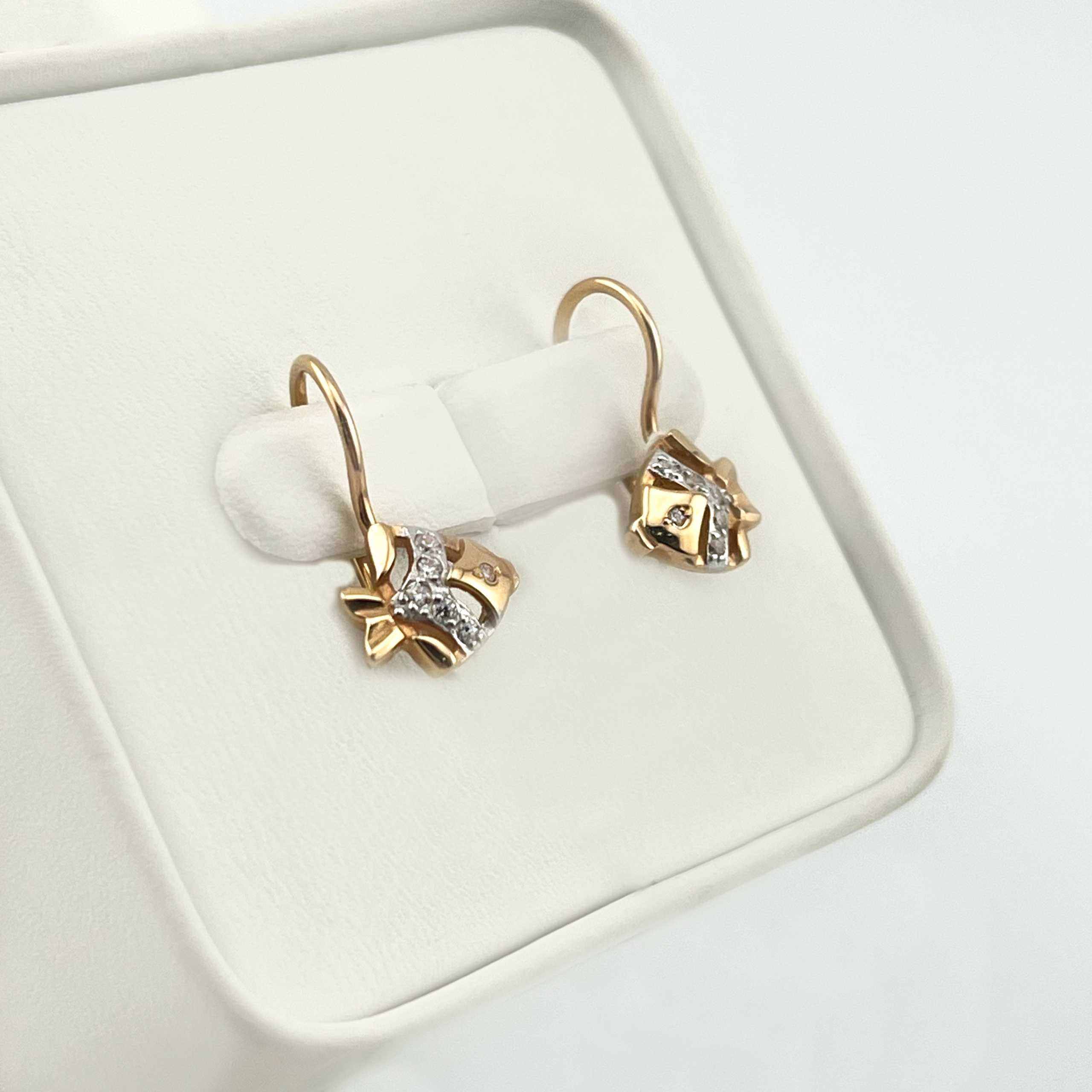 Серьги детские 02-1786-00-401-1110-03