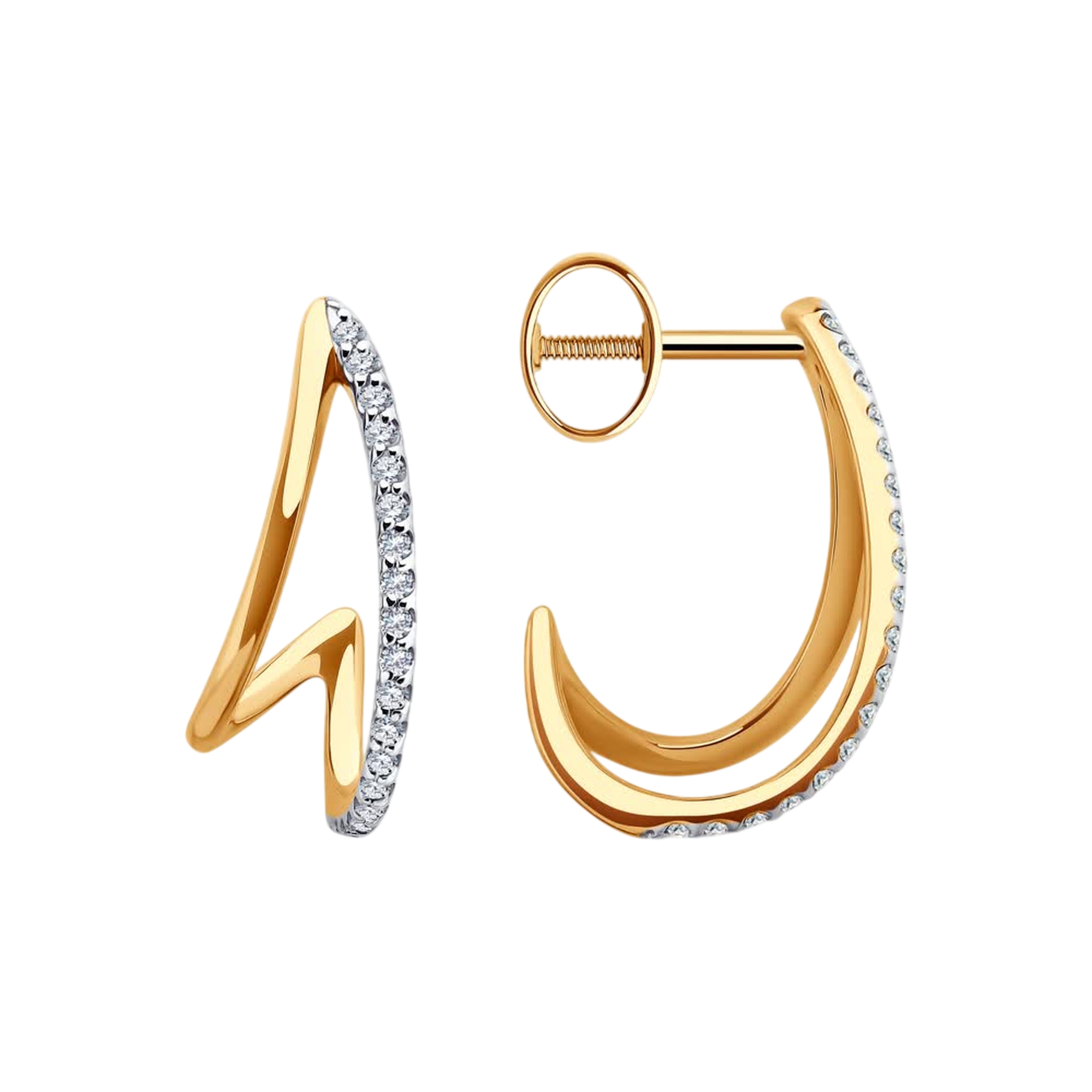 Серьги пусеты 0200406