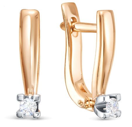 Серьги 2-743-10