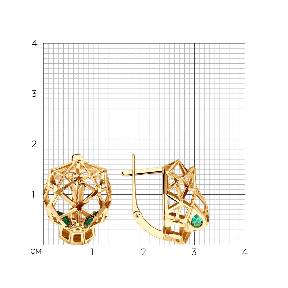 Серьги 0200261