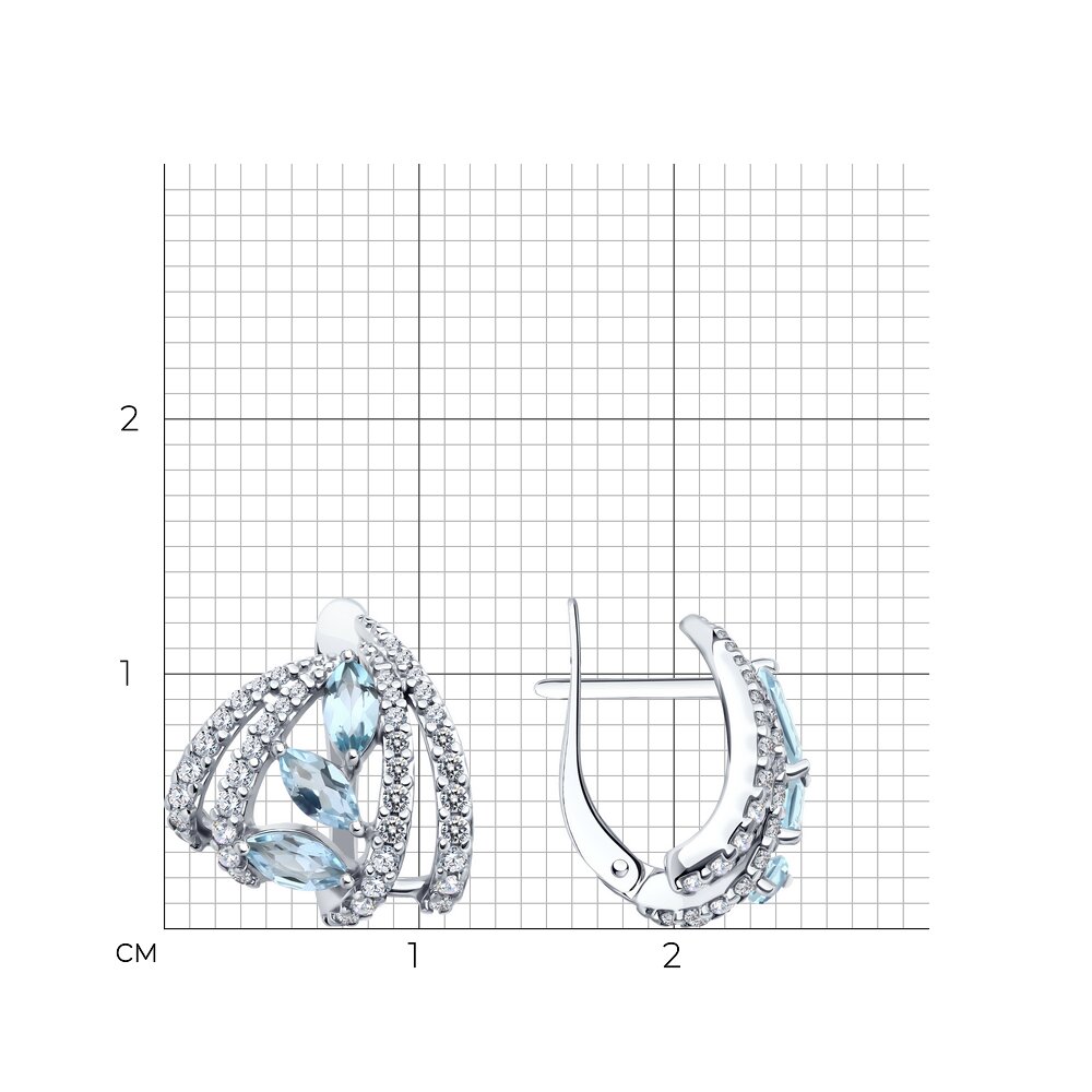 Серьги 92023053
