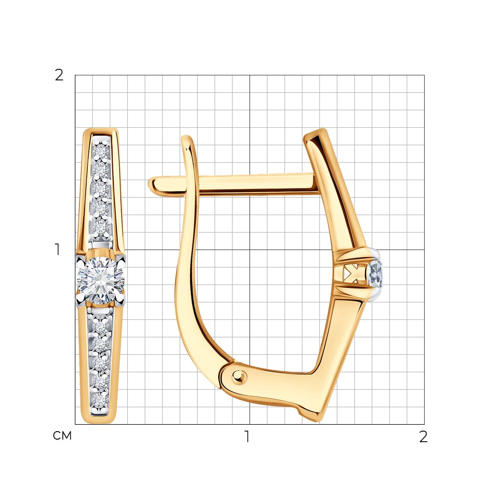 Серьги 51-220-01760-1 №22 16