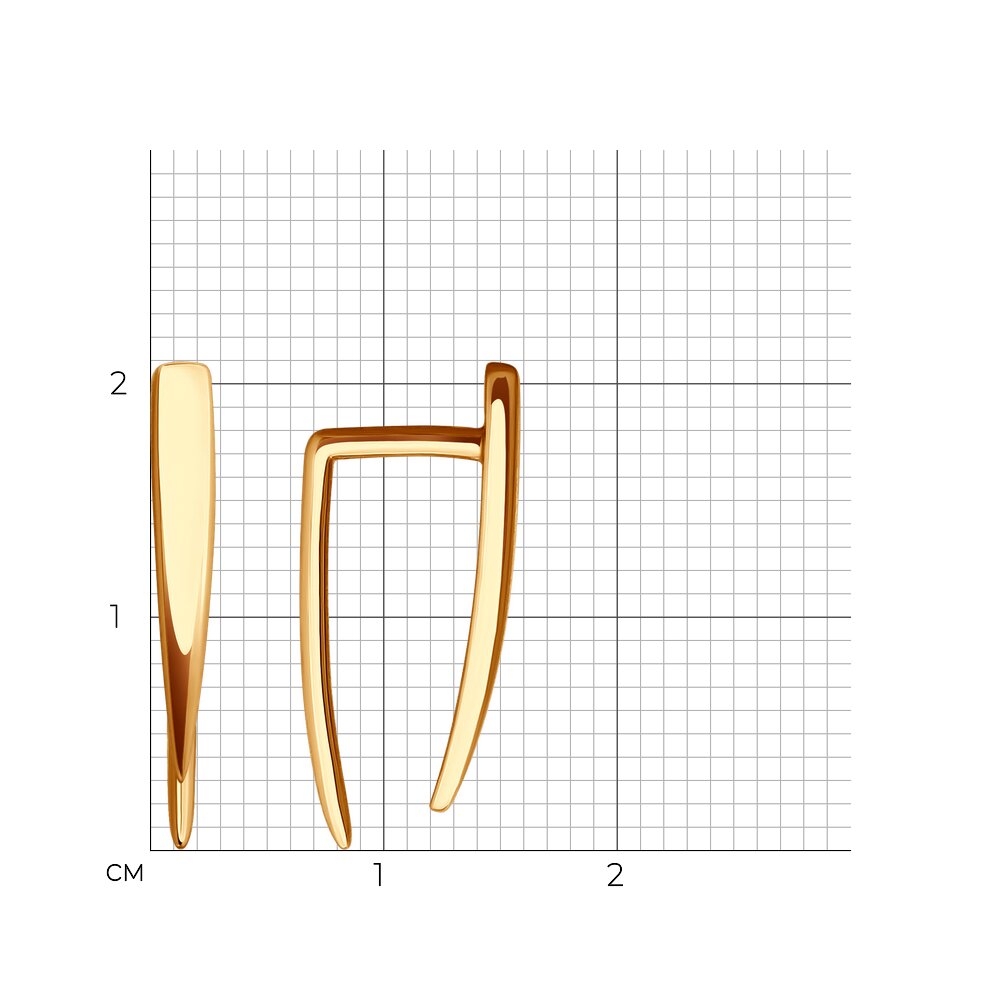 Серьги 0200348