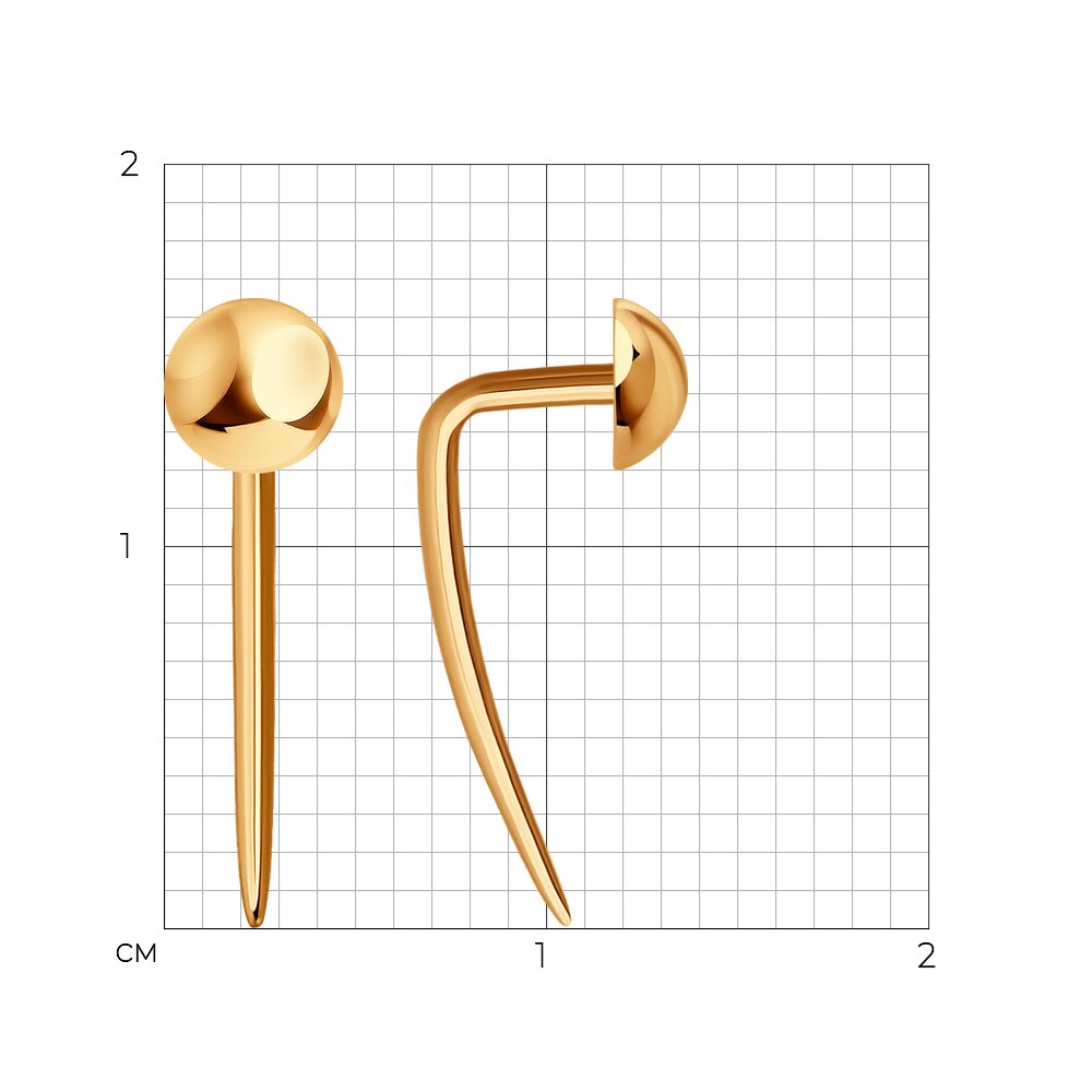 Серьги 0200384