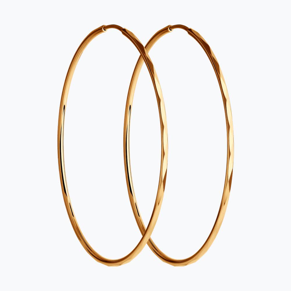 Серьги 140065 d 45мм