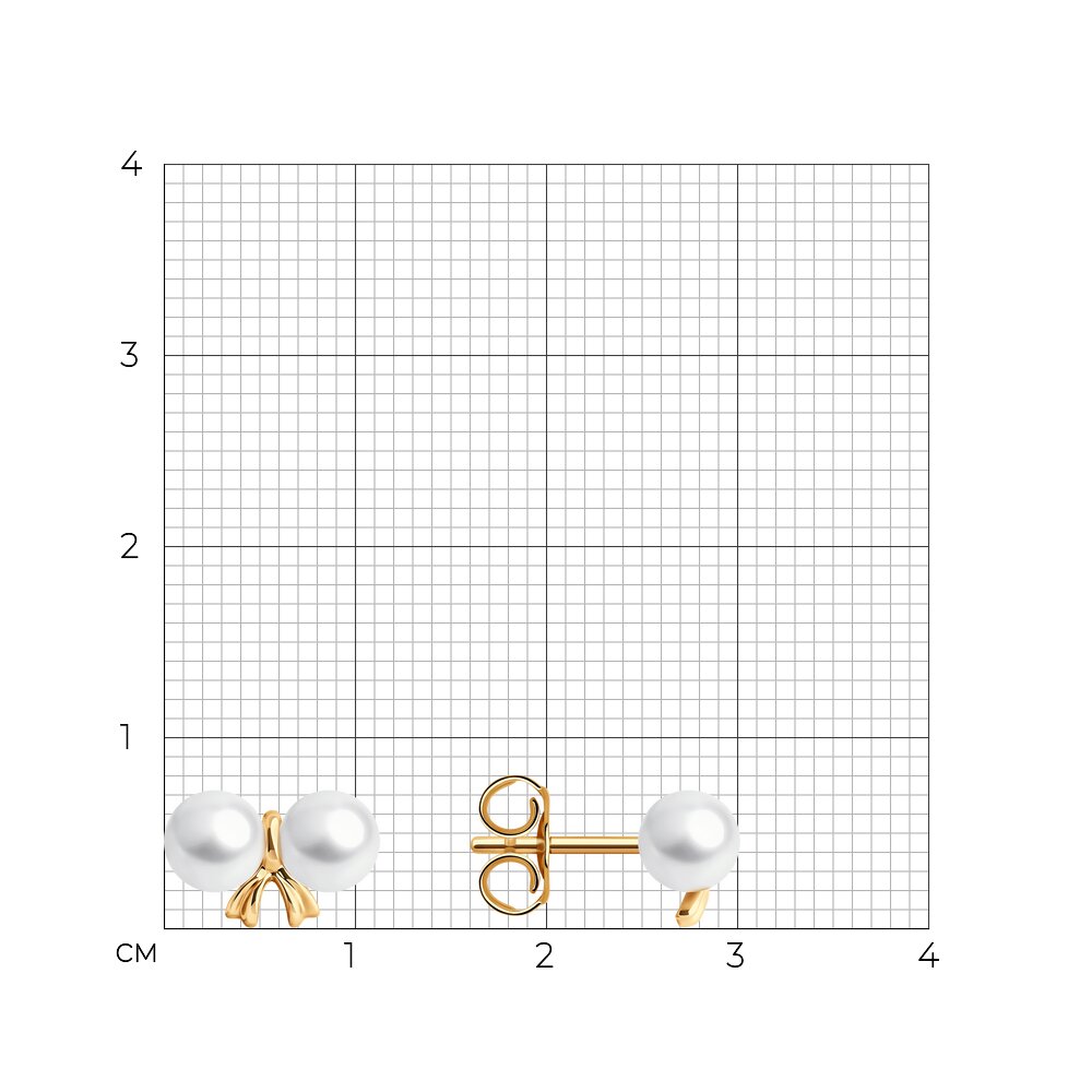 Серьги пусеты 792420