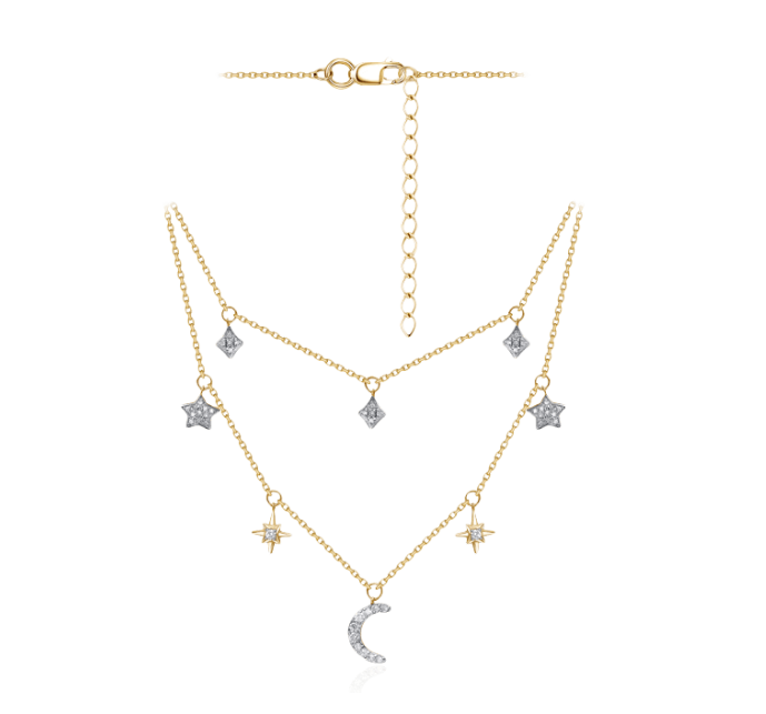 Колье Ц3878-103/30