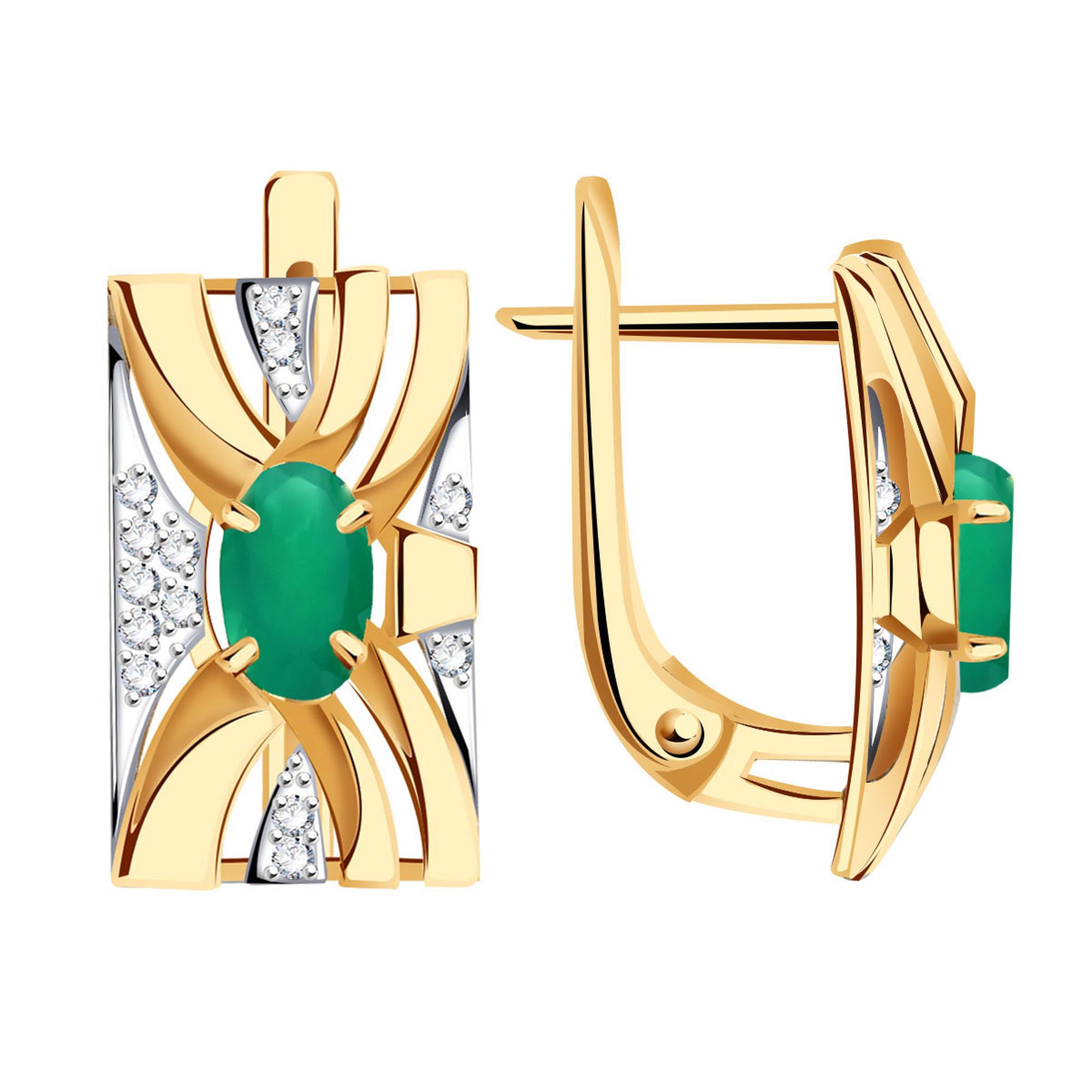 Серьги кл4214а-12-01