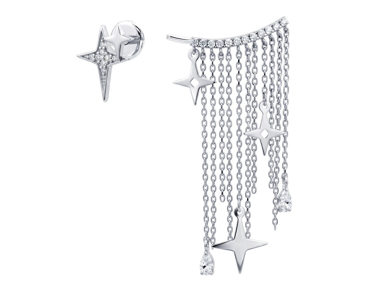 Серьги каффы 0222053-00775