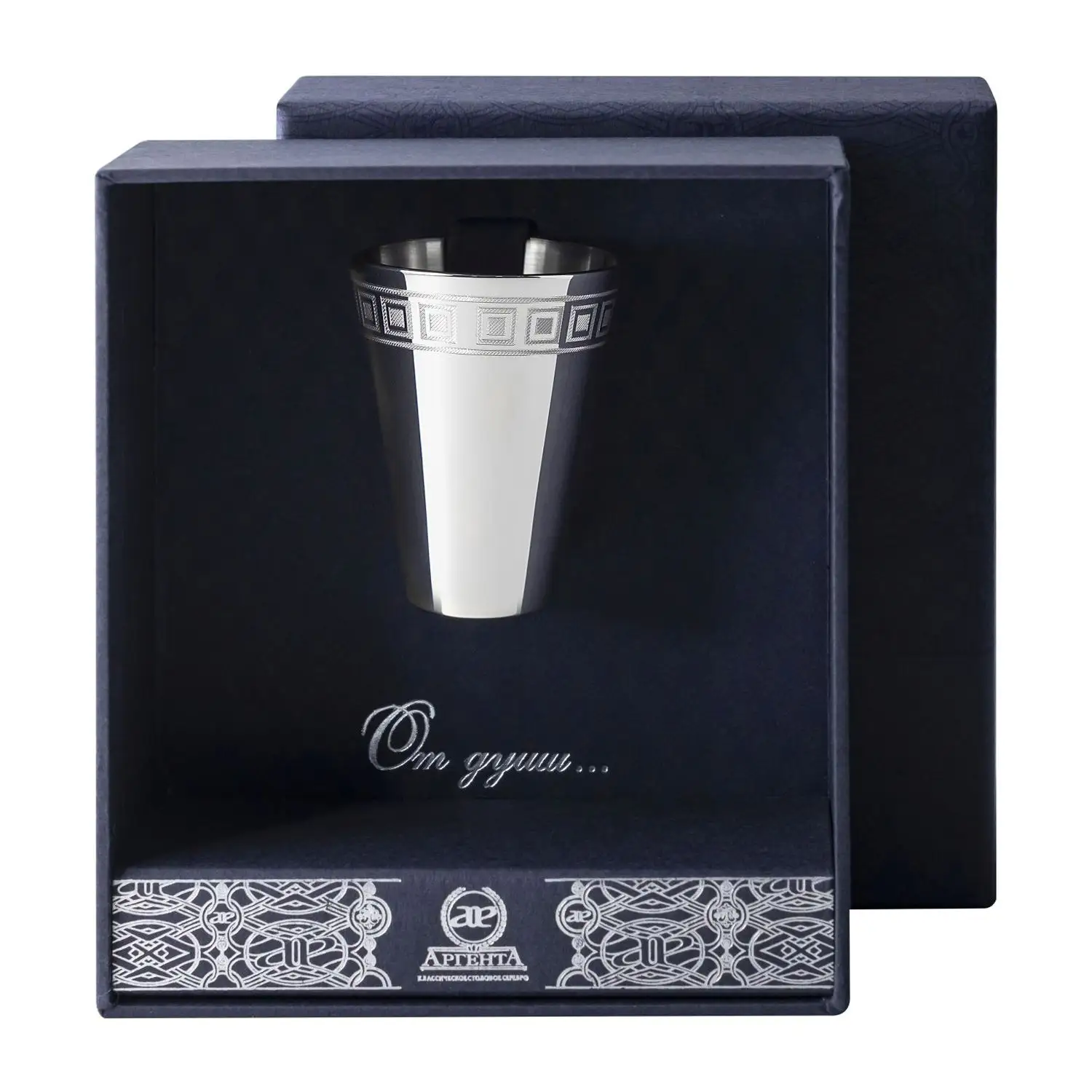 Стопка 1041СТ00801_к "Квадрат" + футляр