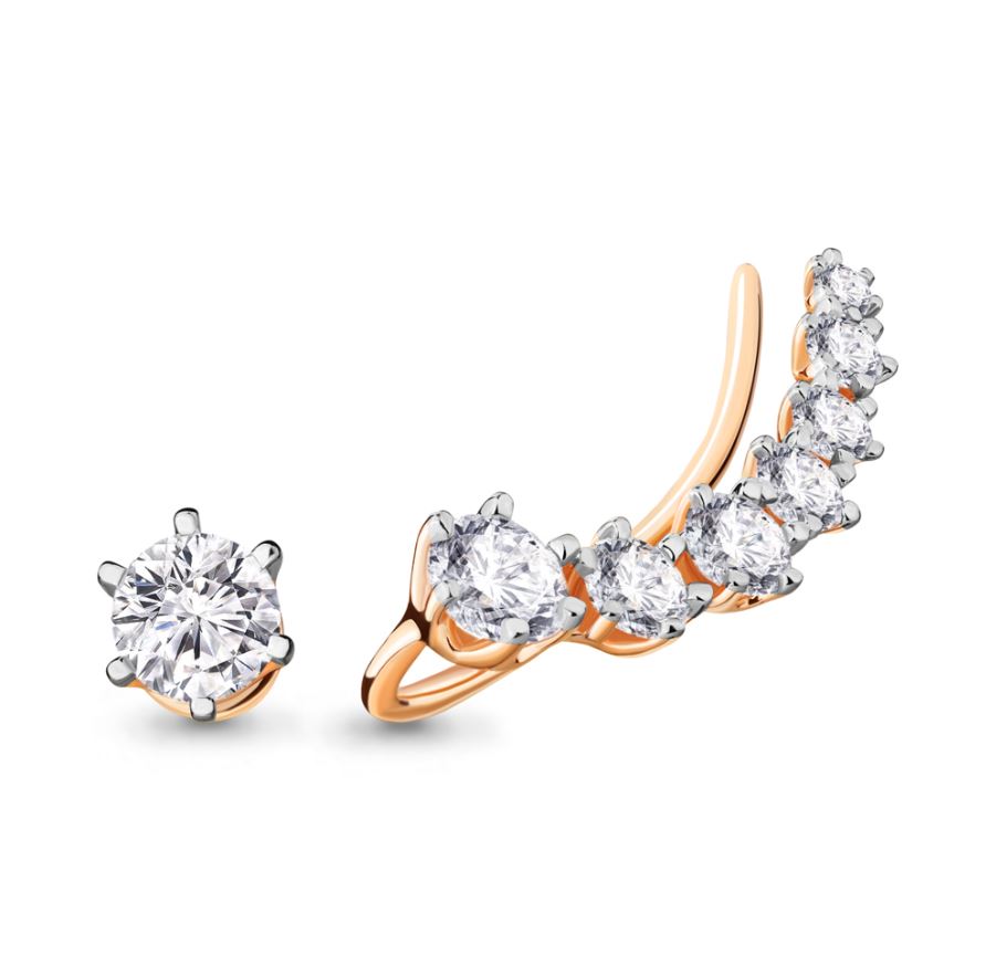 Серьги зажимы 42838.1