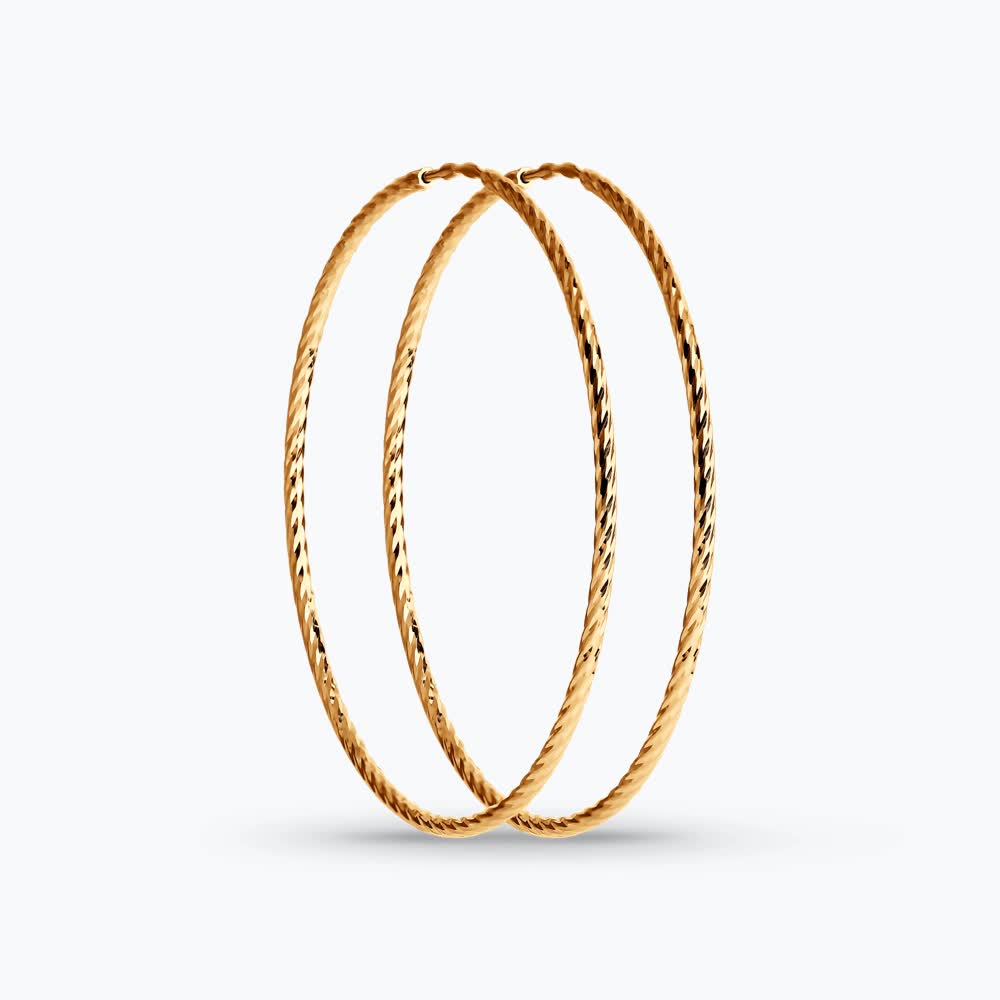 Серьги 140150 d 45 мм