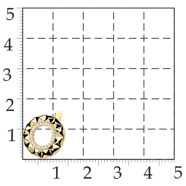 Серьги 120001D405л