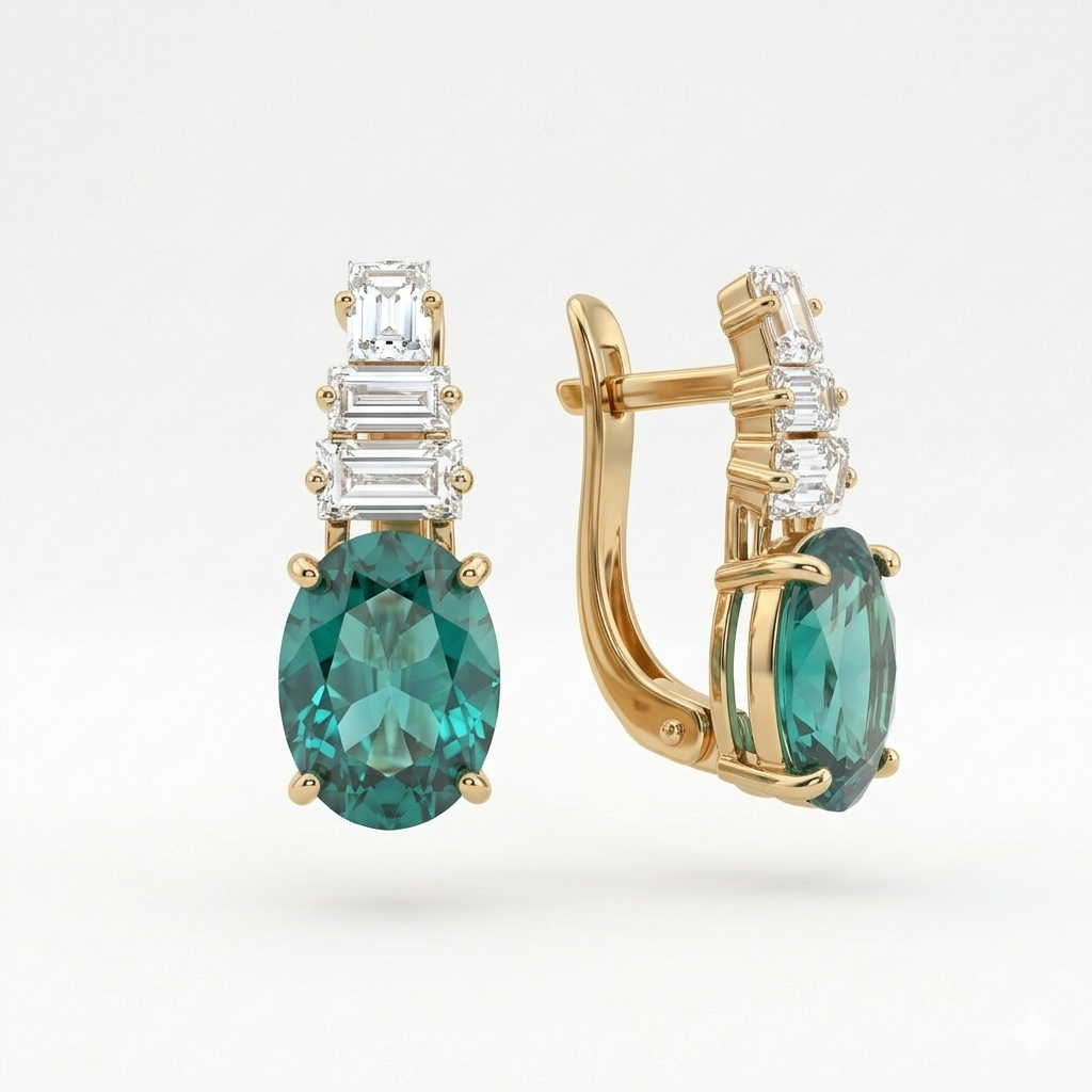 Серьги кл4550а-64-01