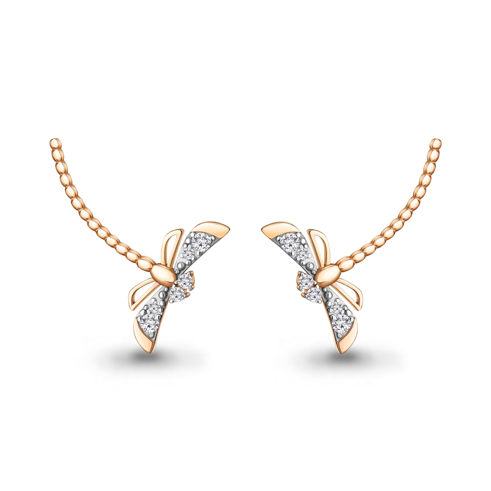 Серьги зажимы 49293А.1