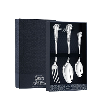 Набор 203НБ01801 столовый "Фаворит" (3 пр л+в+лч)+футляр