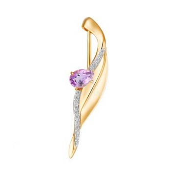 Брошь бш162-3-01