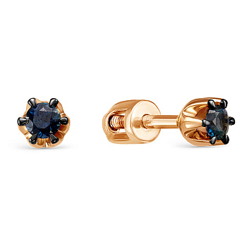 Серьги 5-556-103-2К-Сап