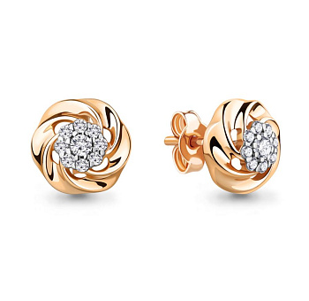 Серьги пусеты 49270А.1