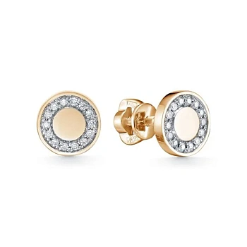 Серьги пусеты 2-812-10