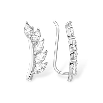 Серьги зажимы 12100113144-501